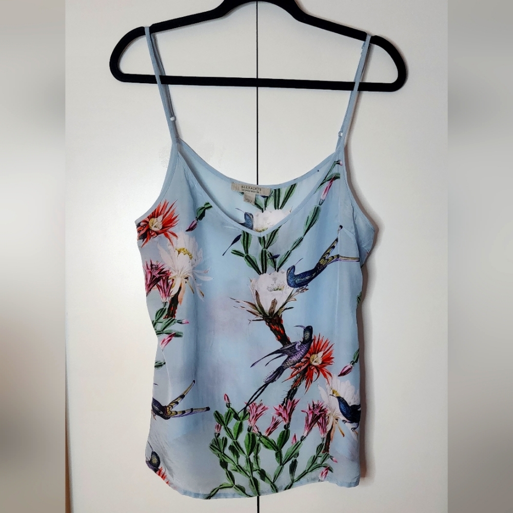 All Saints silky tank top